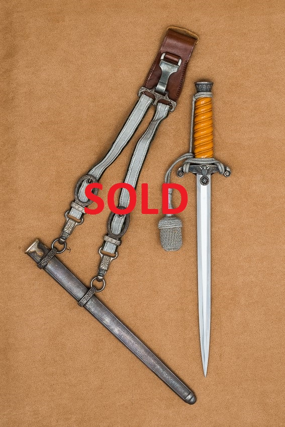 Army Dagger w/Portepee and Hangers (#29143)